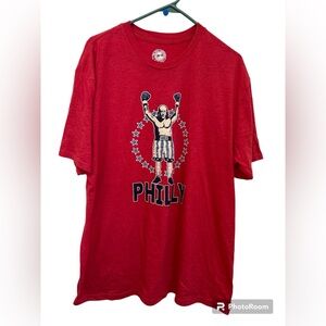 The Duck Company PHILLY RED ROCKY FRANKLIN Graphic T-SHIRT Size XL